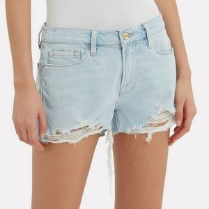 Frame Lecutoff Denim Shorts